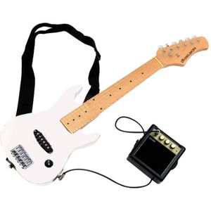 DELSON Pack guitare électrique enfant Starsinger blanc