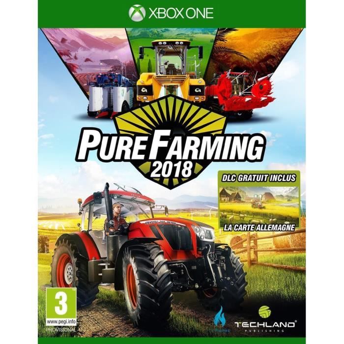Pure Farming 2018: Day One Edition Jeu Xbox One + 2 bonus de précommande