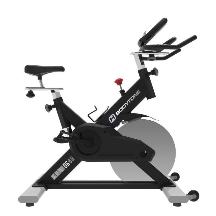 BODYTONE Vélo de Biking DS-45 - Mixte - Type Spinning - Noir