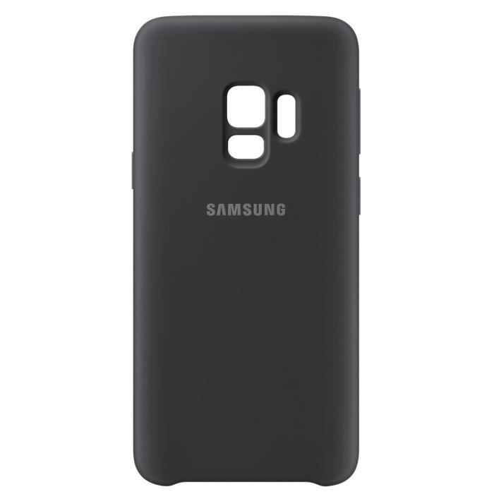 Coque smartphone SAMSUNG Coque Silicone Noir pour S9