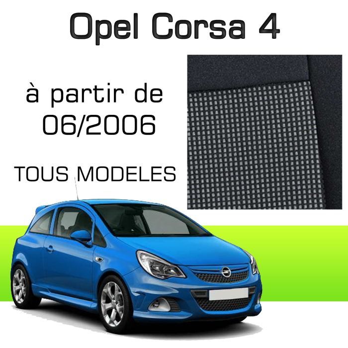 Housse sur mesure Corsa à partir de 10/2006