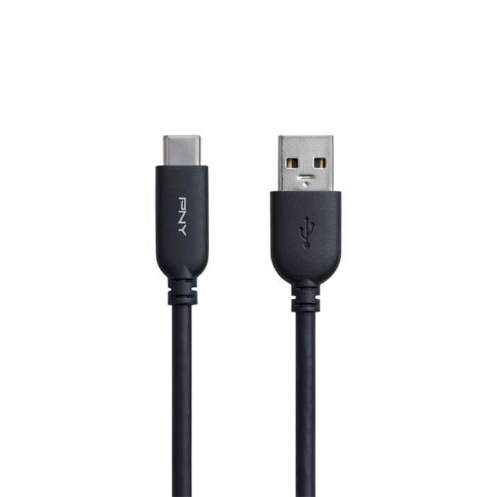 PNY Câble USB-A vers USB-C 2.0 1 m Noir