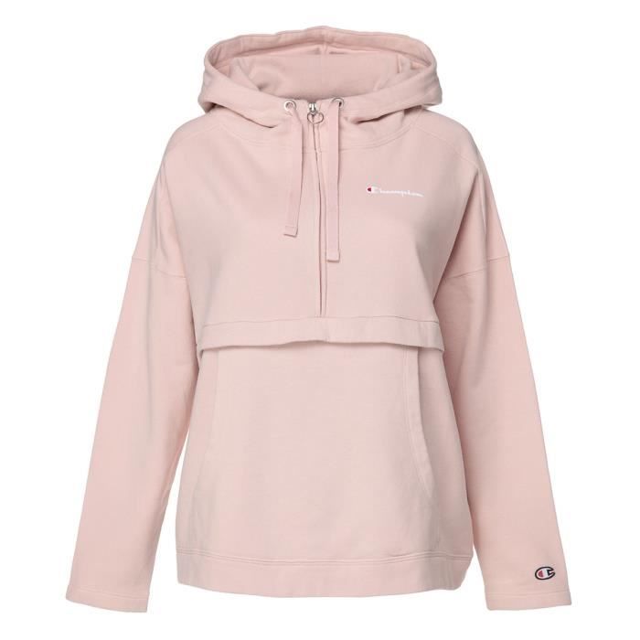 CHAMPION Sweatshirt à capuche - Femme - Rose