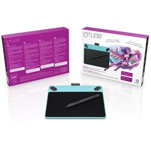 Wacom Tablette Graphique Intuos Comic Blue Pen & Touch Small
