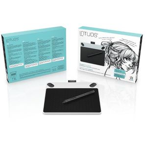 Wacom Tablette Graphique Intuos Draw White Pen Only Small - Surface active 152 x 95 mm