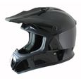 AMX Casque Cross Awax Flash Noir Verni