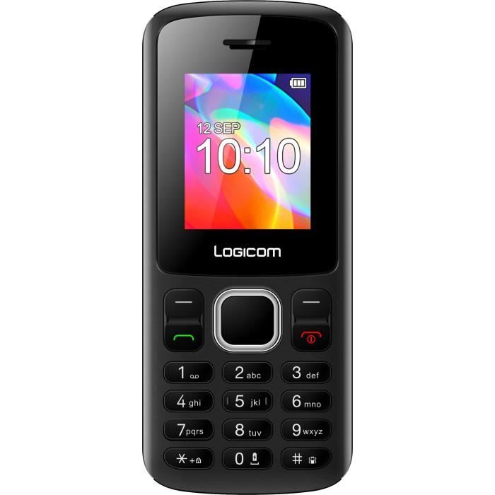 LOGICOM Le POSH 178 Téléphone portable Noir 32 Mo