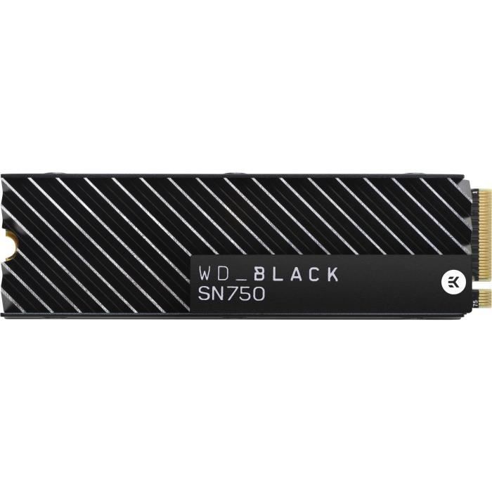WD Black™ - Disque SSD Interne - SN750 - 1To - M.2 NVMe (WDS100T3XHC-00SJG0)