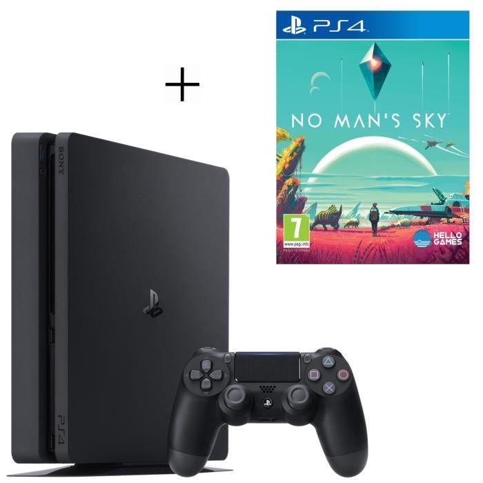 Pack PlayStation : PS4 500 Go Noire + No Man's Sky