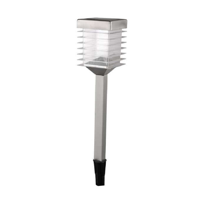 GALIX Lanterne solaire inox