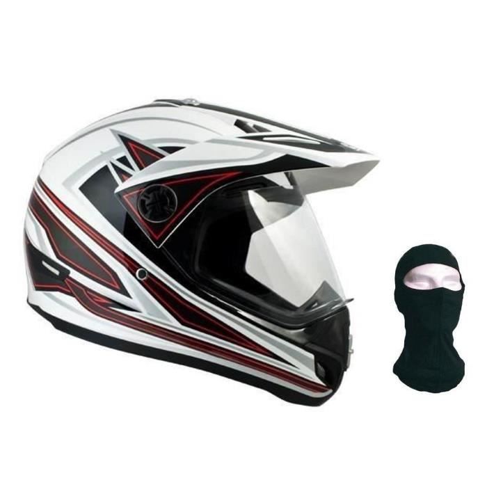 CGM Casque Cross Assen + Cagoule OFFERTE
