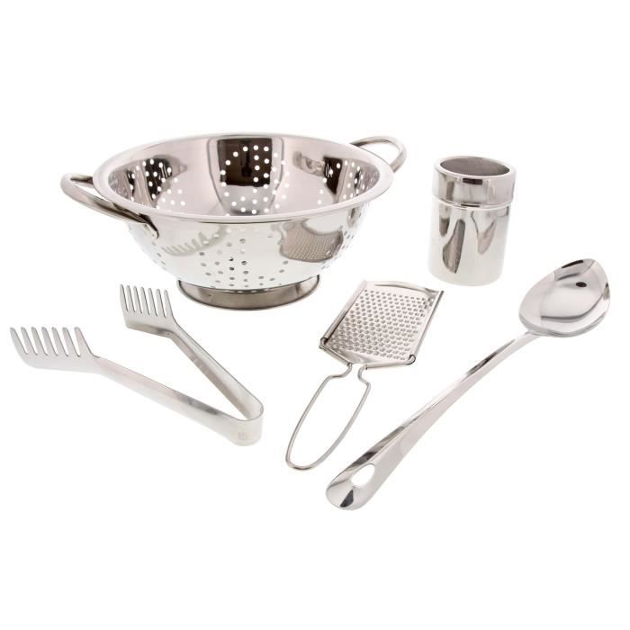 PRADEL EXCELLENCE Set à spaghetti 5 pieces - Acier inoxydable