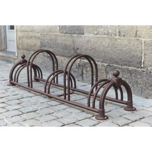 RATELIER 5 VELOS VERSAILLES ROUILLE SUR 2 NIVEAUX