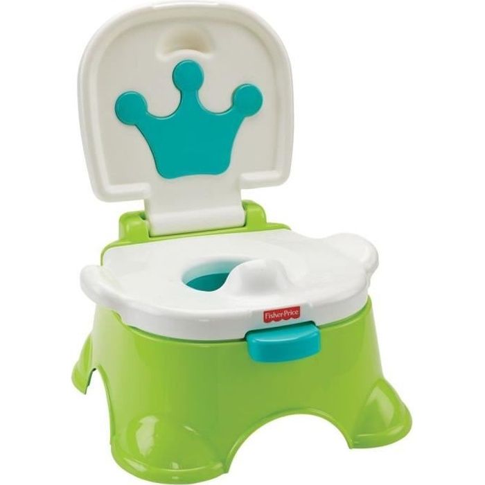 FISHER-PRICE - Pot Royal Estrade Blanc et Vert