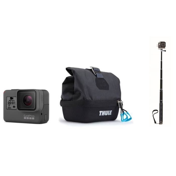 GOPRO HERO (2018) Caméra de sport + Méga perche TNB + Sacoche