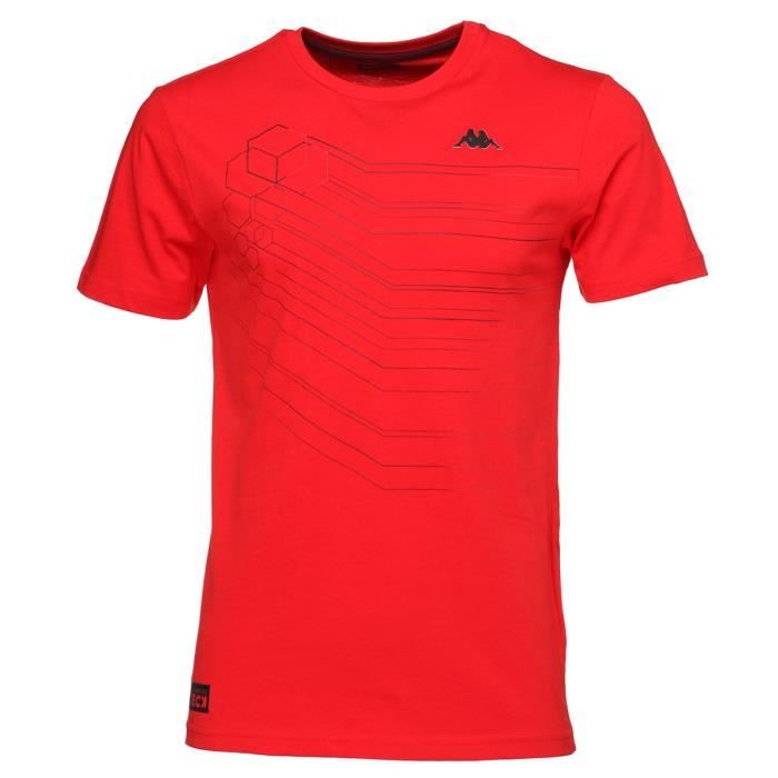 KAPPA T-shirt Soren - Homme - Rouge