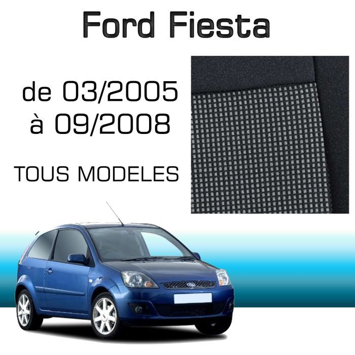 Housse sur mesure Fiesta 03/05 à 09/08