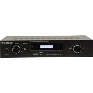 MADISON MAD1400BT Amplificateur Hi-fi stéréo 2x100W RMS Noir