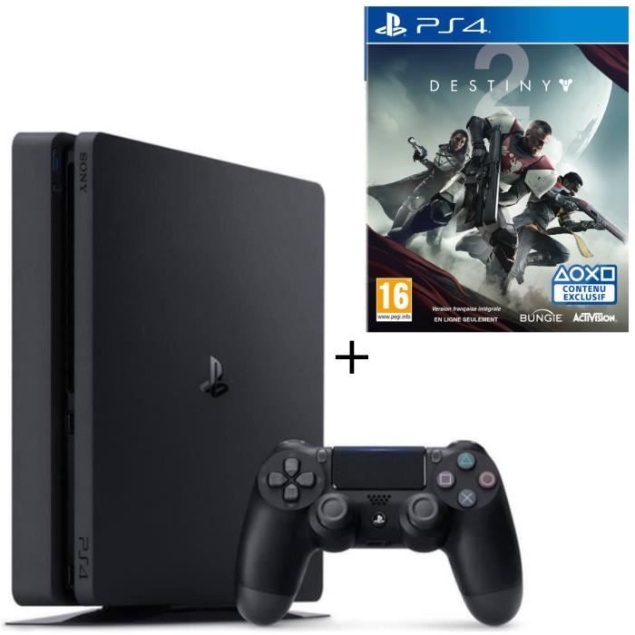 Pack PS4 500 Go + Destiny 2 Jeu PS4