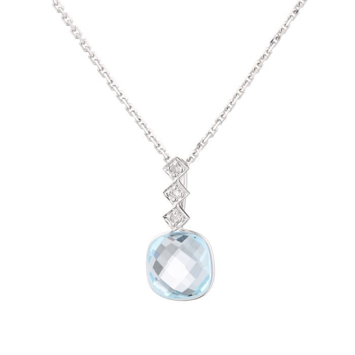 OR & CARAT Collier Or 375° et Diamant