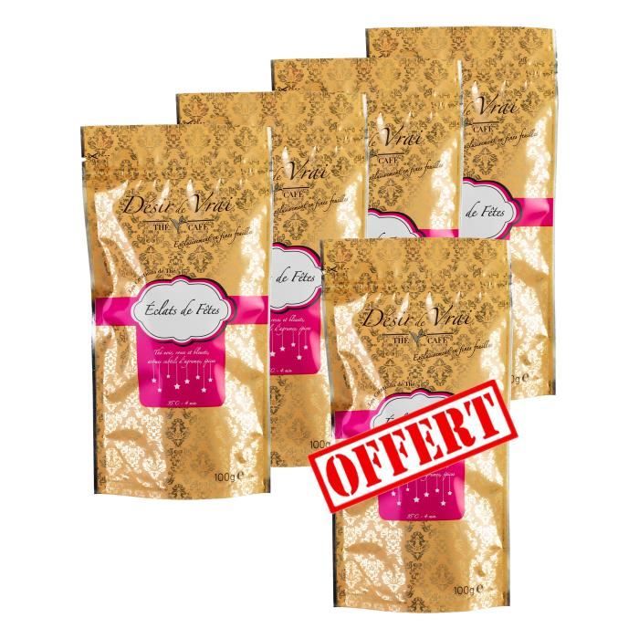 4 + 1 Offert DESIR DE VRAI Thé de Création \