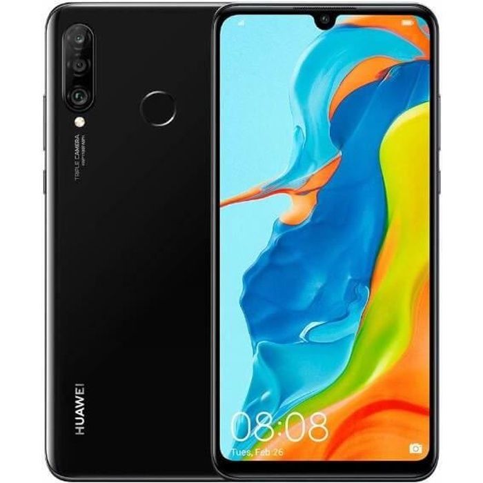 HUAWEI P30 Lite XL Midnight Black 256 Go