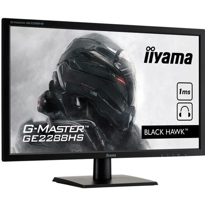 Ecran gamer - 21.5 pouces - IIYAMA - GE2288HS-B1