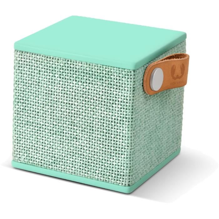 FRESH N REBEL ROCKBOX CUBE FABRIQ Enceinte Bluetooth Menthe