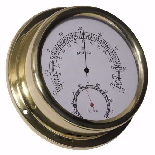 ALTITUDE Thermometre Hygrometre Laiton o 150 mm