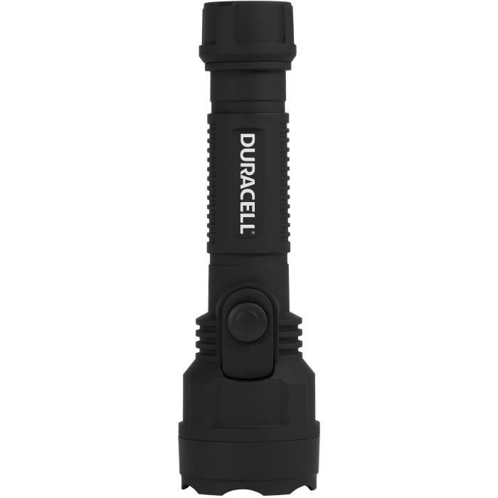 DURACEL Lampe LED 40 lm portée 21 m noir