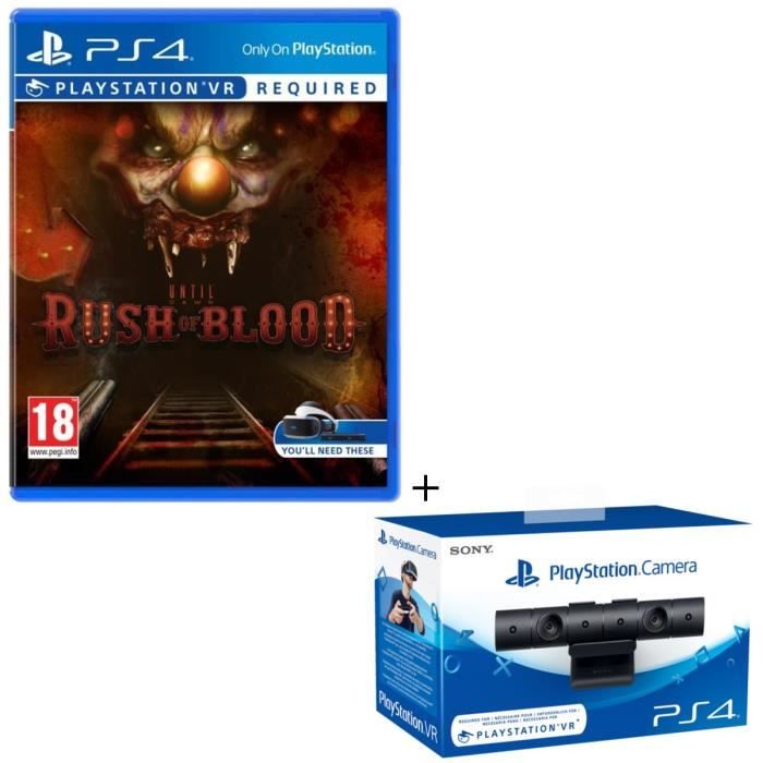PlayStation Camera + Until Dawn Rush of Blood VR