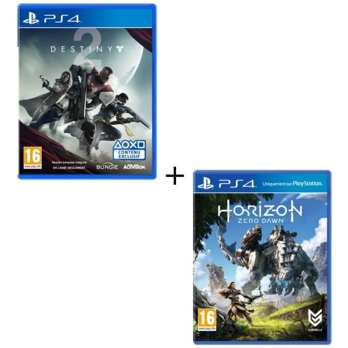 Horizon : Zero Dawn + Destiny 2