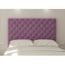 Sogno Tête De Lit Capitonnée Style Contemporain Tissu Gris Foncé Sogno Tête De Lit Capitonnée 180 Cm Tissu Violet