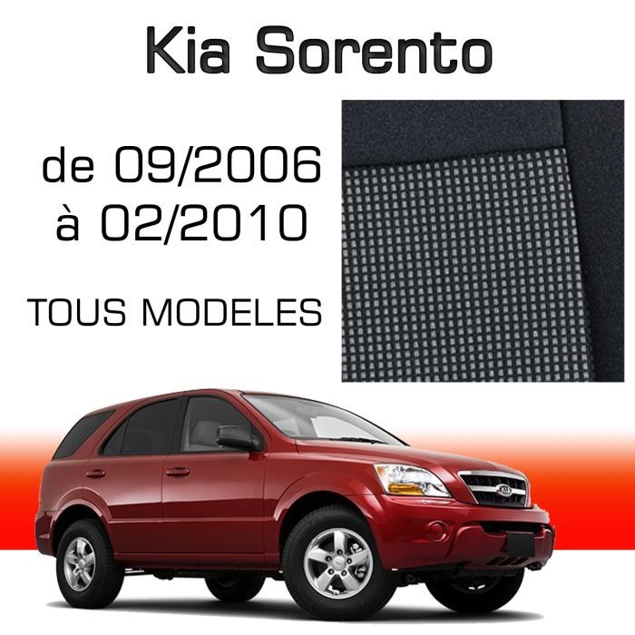 Housse sur mesure Sorento du 09/06 à 02/10