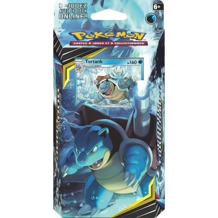 POKEMON Soleil et Lune 9 - Duo de choc - Starter SL09 - Tortank - 60 cartes
