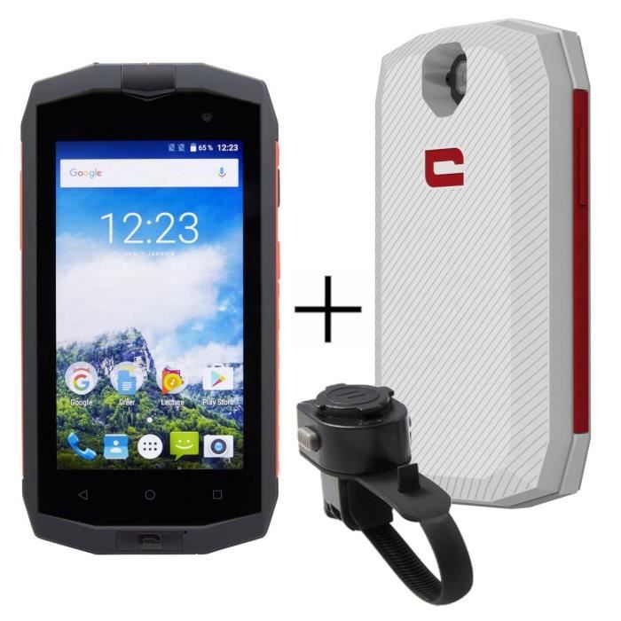 CROSSCALL Trekker M1 Core + Coque Flottante & Bike Kit offerts