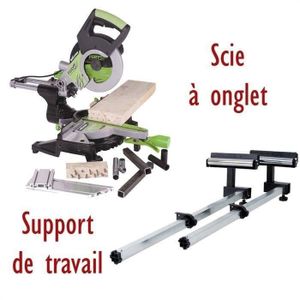 EVOLUTION Scie ? onglet radiale FURY3XL & Support