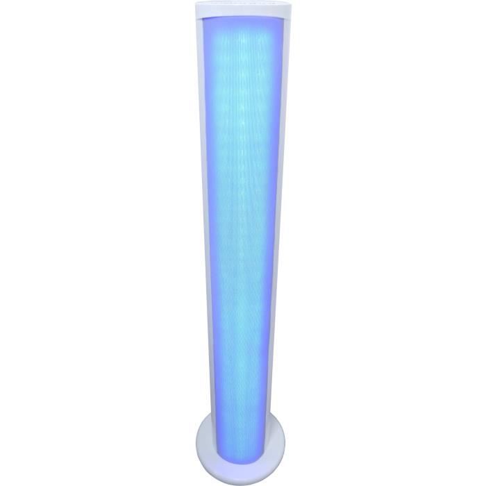 TAKARA SL510BT Enceinte bluetooth tour 2.1 - 80W - Port USB - Jeu de lumières LED