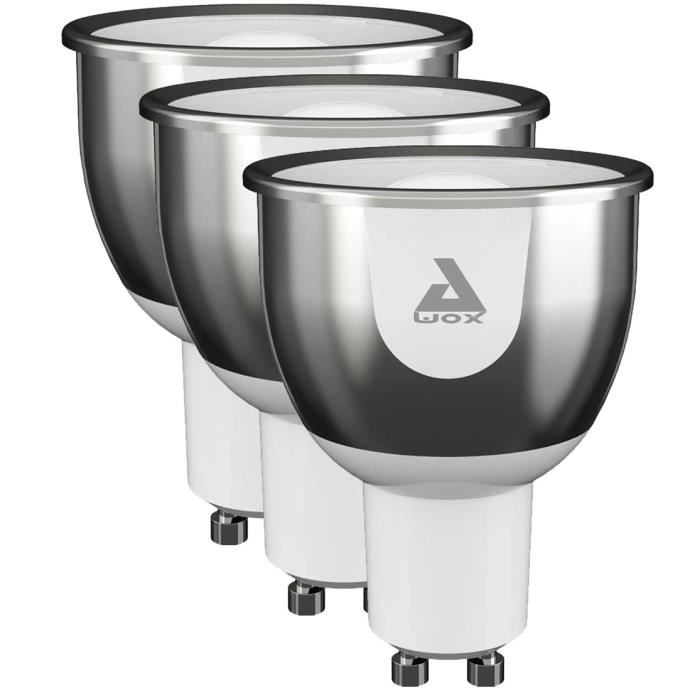 Lot de 3 x SmartLIGHT GU10 4W white - Ampoule LED white GU10 + Bluetooth Contrôle