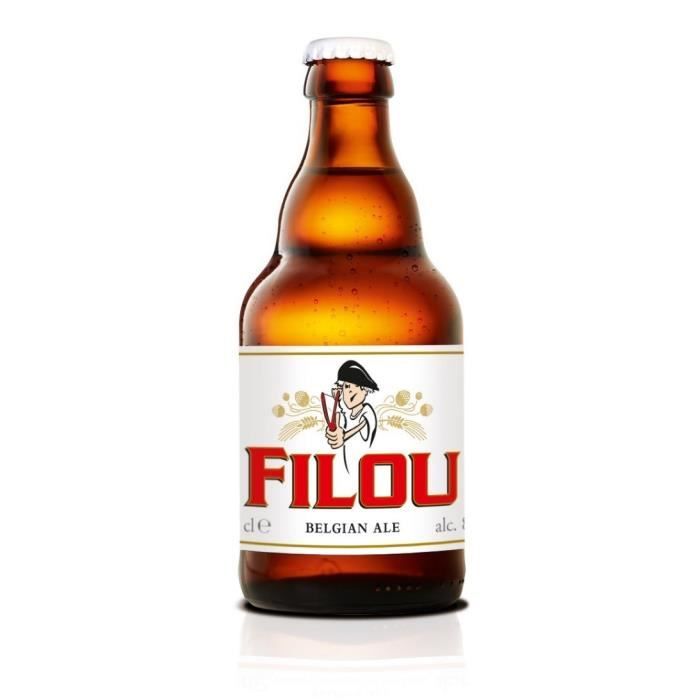 BRASSERIE VAN HONSEBROUCK Filou Bière Blonde - 33 cl - 8,5 %