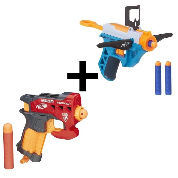 NERF MEGA - Bigshock + NERF ELITE - Bow Strike