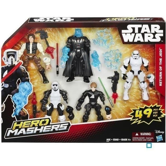 Jouet Star Wars  Hero Mashers  - Multi-pack 5 personnages
