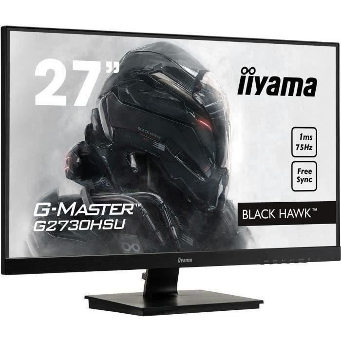 IIYAMA Ecran G-Master Black Hawk - 27\