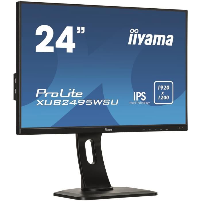 IIYAMA XUB2495WSU-B1 - Ecran 24\