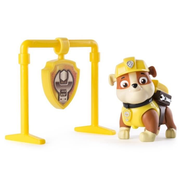 PAT PATROUILLE Figurine Ruben + Portique