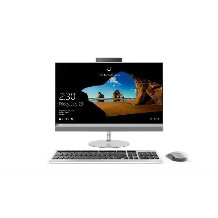 LENOVO PC Tout-en-un Ideacentre AIO 520-24IKL 23,8'' FHD - 8Go de RAM - Core i5-7400T - AMD Radeon 530 - Disque Dur 128 Go SSD + 1To