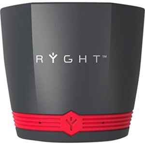 RYGHT EXAGO Enceinte Filaire - Gris foncé/Rouge