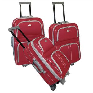 KINSTON Set de 3 valises SILVER