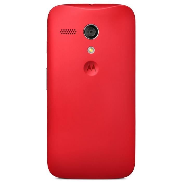 Motorola Coque Rouge pour Moto G