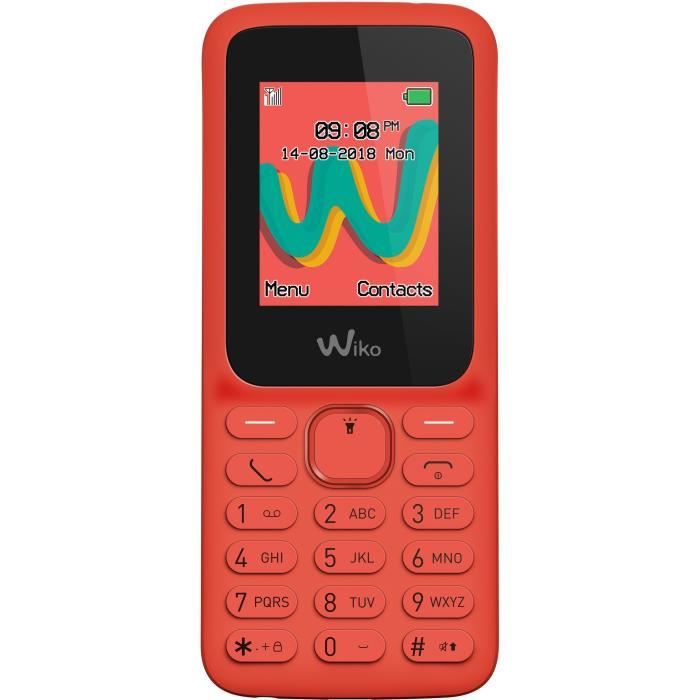 WIKO Lubi 5 Plus Cherry Rouge